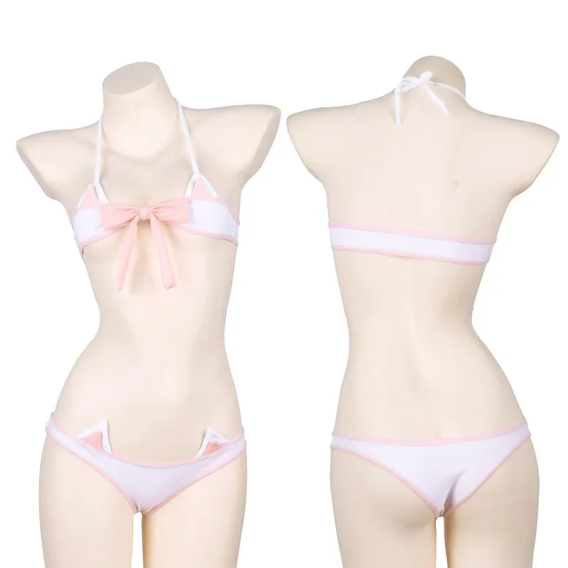Bandage - Set Bikini Mini Pita Merah Muda