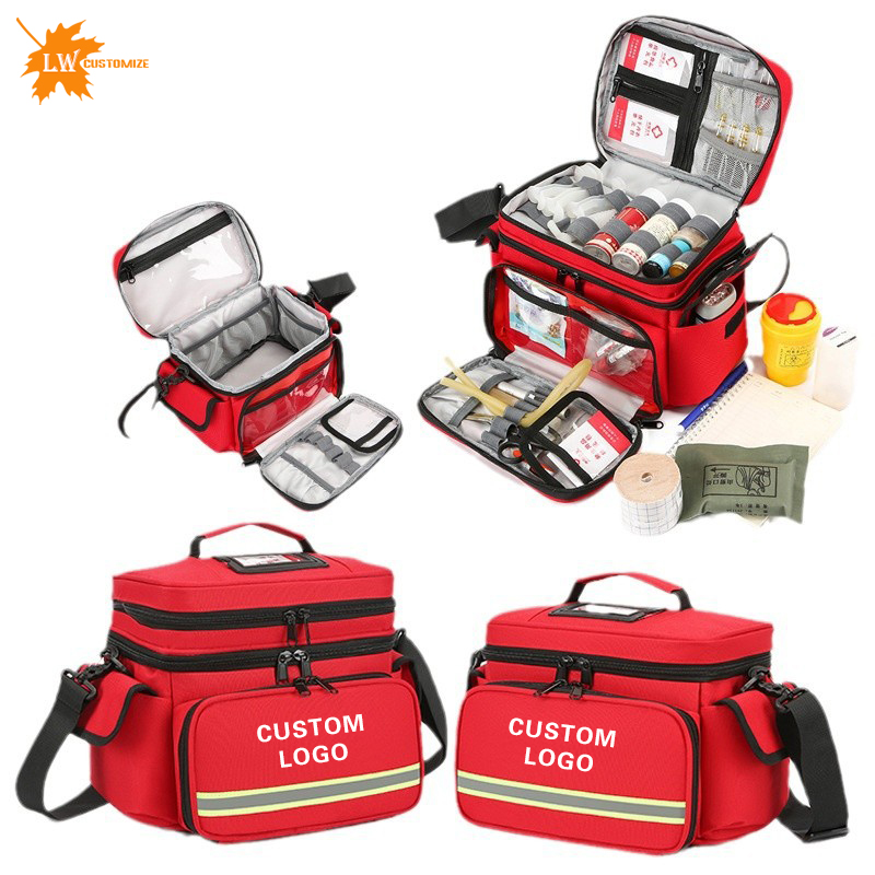 First Aid Kit - Kotak P3K dengan Logo, Tahan Air,