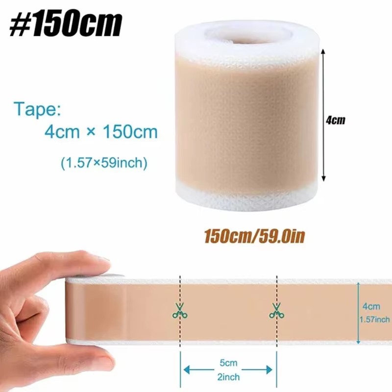 Medical Tape - 50/100/150cm Plester Silikon Gel untuk Perawatan