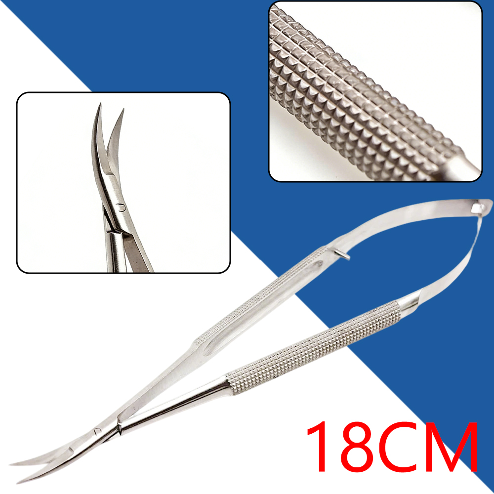 Medical Scissors - Gunting Oftalmik Gaya Castroviejo dari Baja