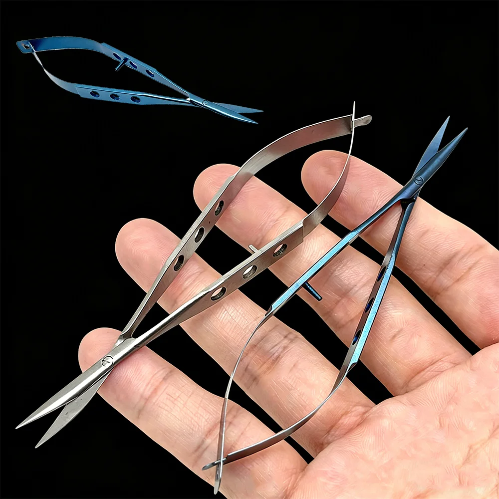 Medical Scissors - Gunting Konjunktiva Oftalmik 12cm Ujung Melengkung