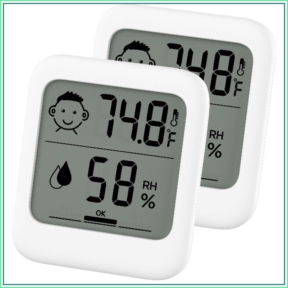 Thermometer Digital - Paket 2 Termometer & Higrometer Digital