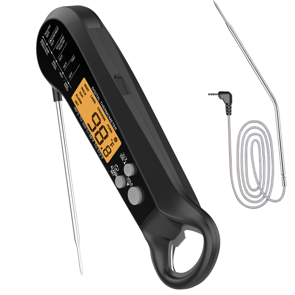 Thermometer Digital - Termometer Daging Digital Profesional Kabel Panjang