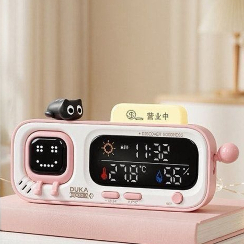 DUKA MOODA Jam Suhu dan Kelemb - Thermometer Digital ulasan dan harga