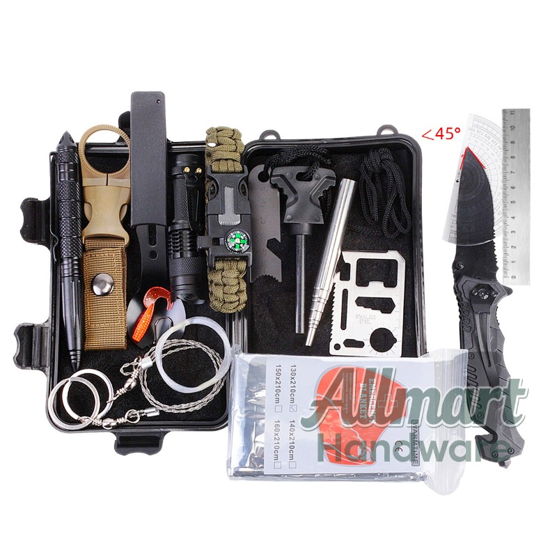 Kotak alat bertahan hidup EDC  - First Aid Kit ulasan dan harga