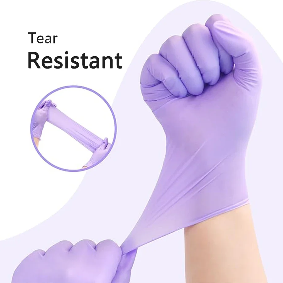 10-100 Buah Sarung Tangan Nitr - Medical Gloves ulasan dan harga