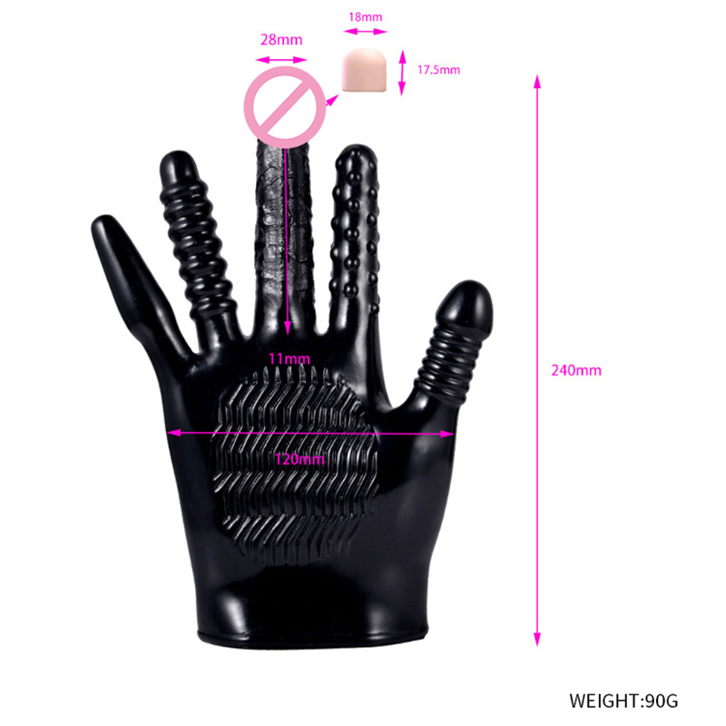 Sarung Tangan Seks Jari Dildo  - Medical Gloves ulasan dan harga