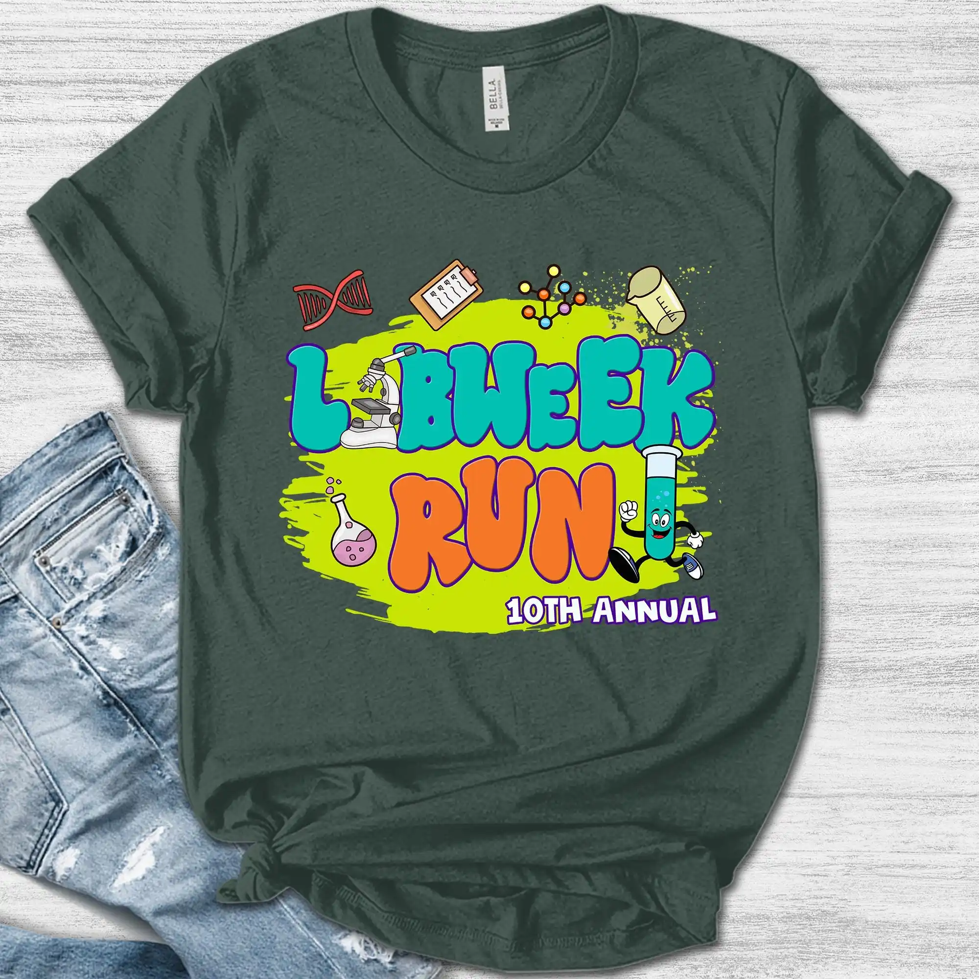 Kaos Lab Week 2025 Asisten Tek - Medical Lab Week 2025 ulasan dan harga