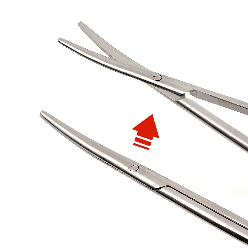 Gunting Metzenbaum TC 14CM Uju - Medical Scissors ulasan dan harga