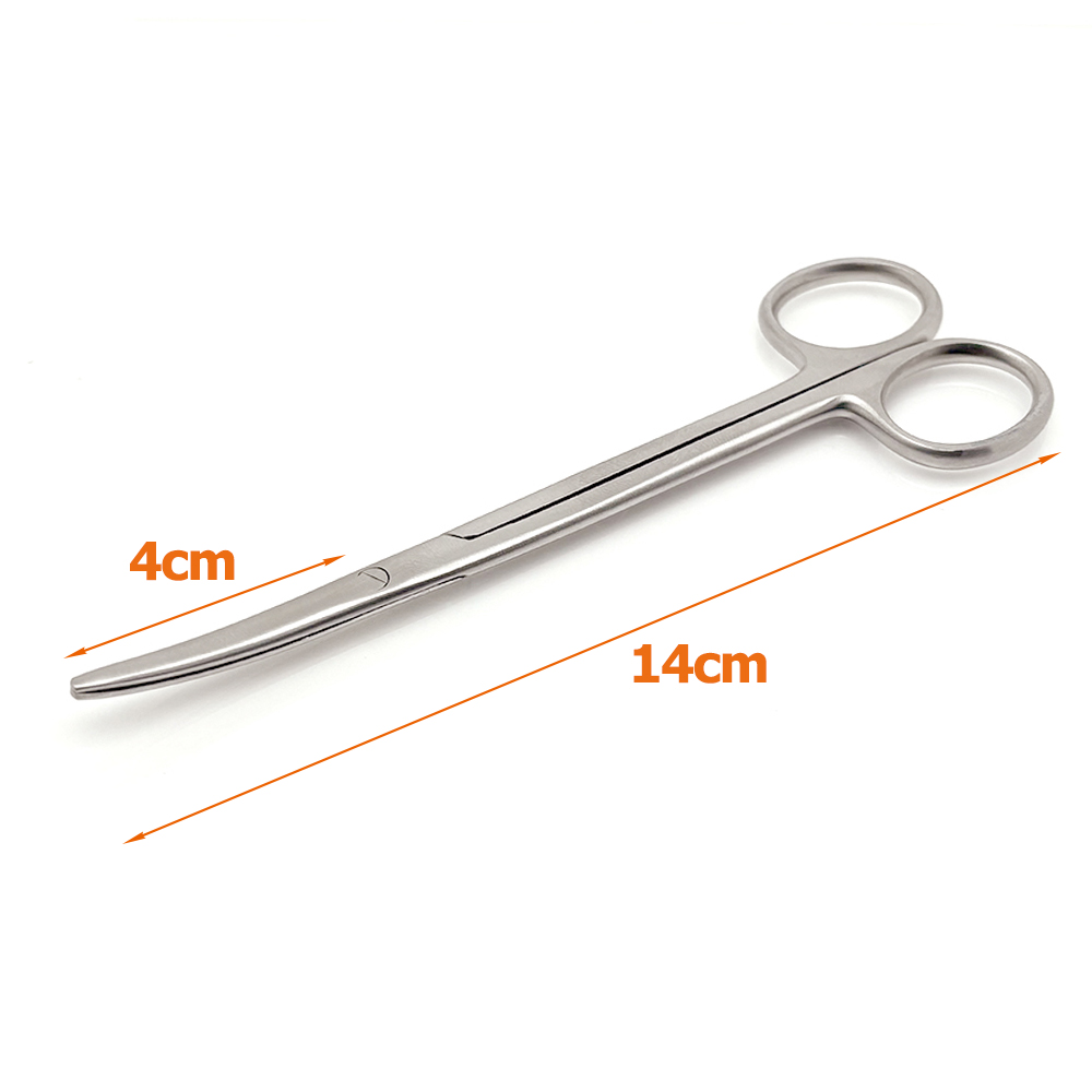 Gunting Metzenbaum TC 14CM Uju - Medical Scissors ulasan dan harga