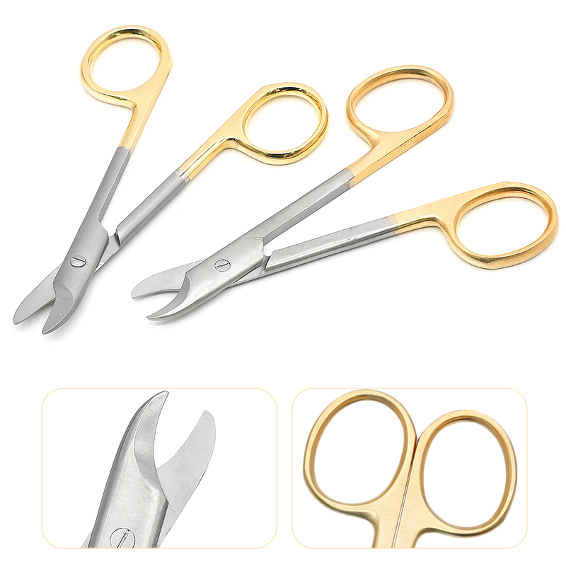 1 Buah Gunting Bedah Gigi Ujun - Medical Scissors ulasan dan harga