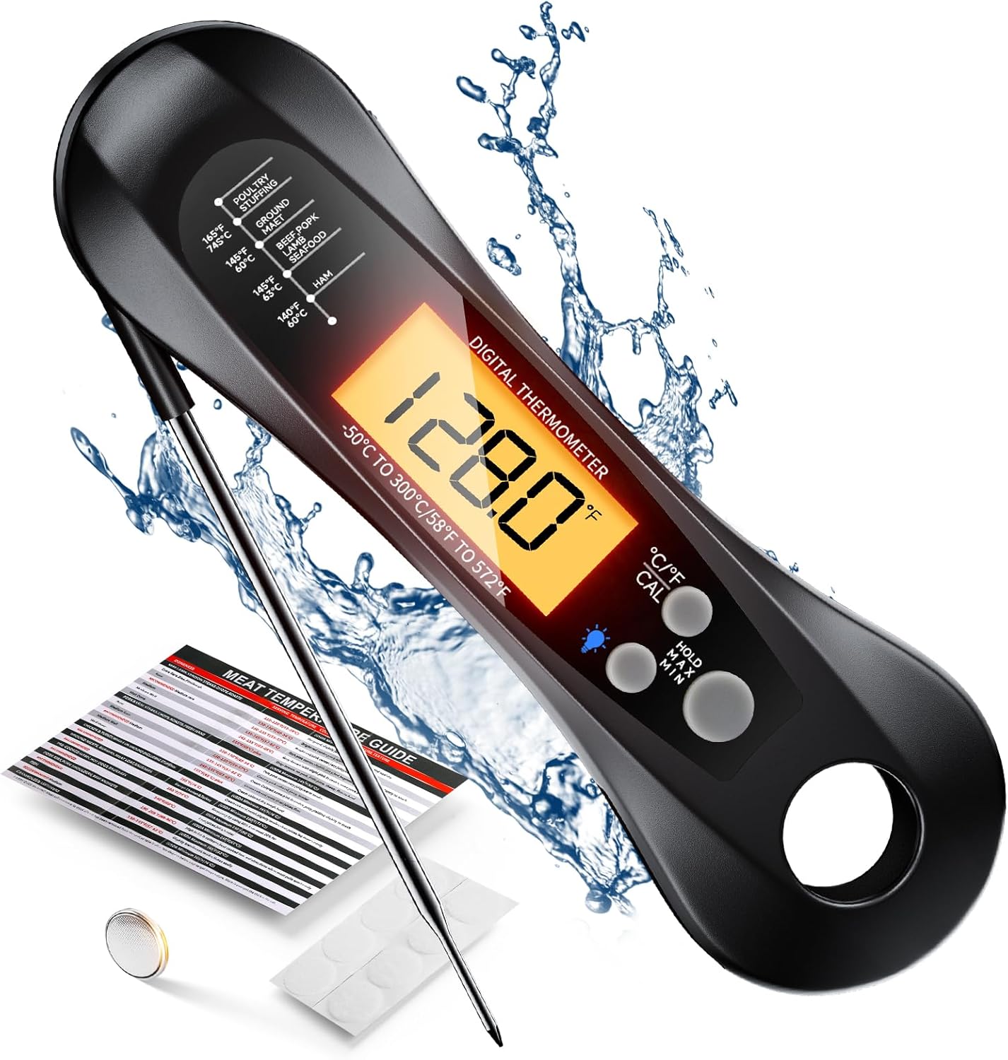 Termometer baca daging Digital - Thermometer Digital ulasan dan harga