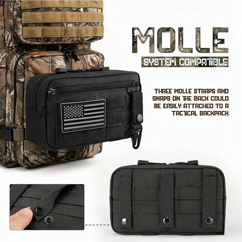 Kantong Taktis Molle EDC untuk - First Aid Kit ulasan dan harga