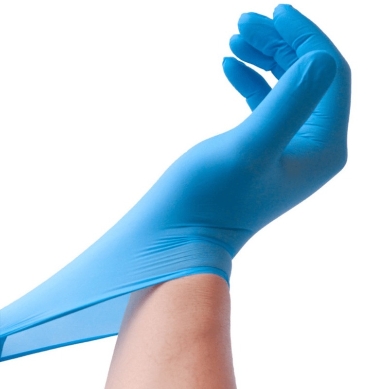 Sarung tangan nitril biru seka - Medical Gloves ulasan dan harga