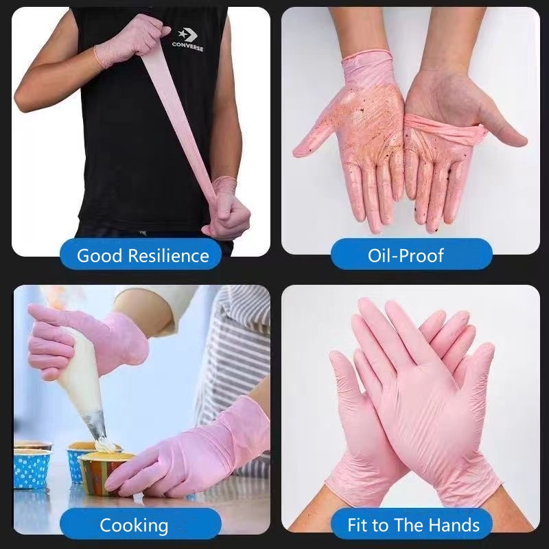100 Buah Sarung Tangan Nitril  - Medical Gloves ulasan dan harga