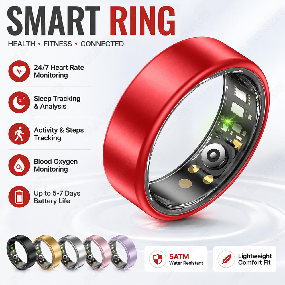 Cincin Pintar Pemantau Detak J - Blood Pressure Monitor ulasan dan harga
