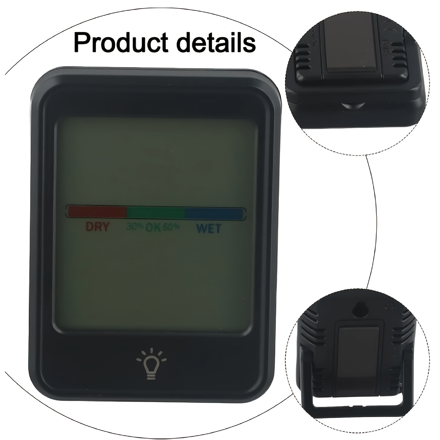 1 Buah Termometer Digital Higr - Thermometer Digital ulasan dan harga