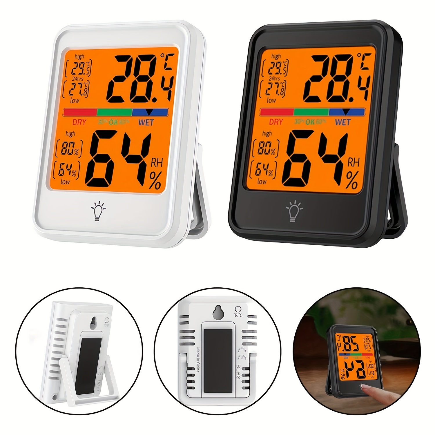 1 Buah Termometer Digital Higr - Thermometer Digital ulasan dan harga