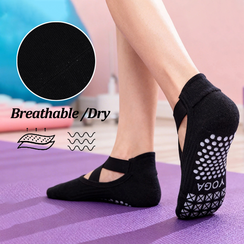 Kaus Kaki Yoga Anti Selip Wani - Medical Tape ulasan dan harga