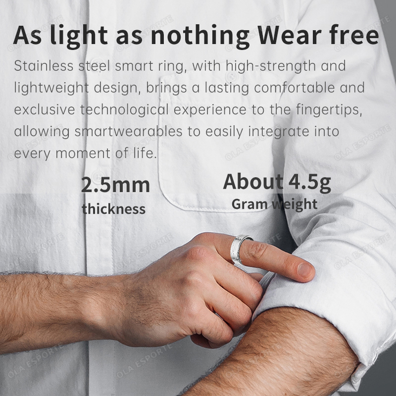Cincin Pintar Stainless Steel  - Blood Pressure Monitor ulasan dan harga