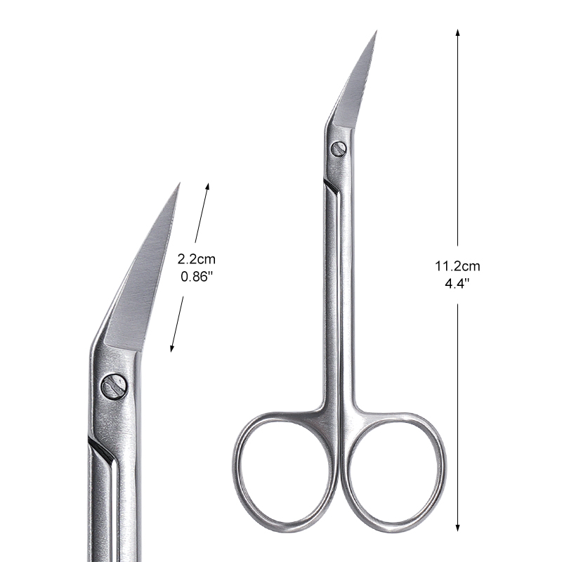 1 Buah Gunting Mikro Gigi Kepa - Medical Scissors ulasan dan harga