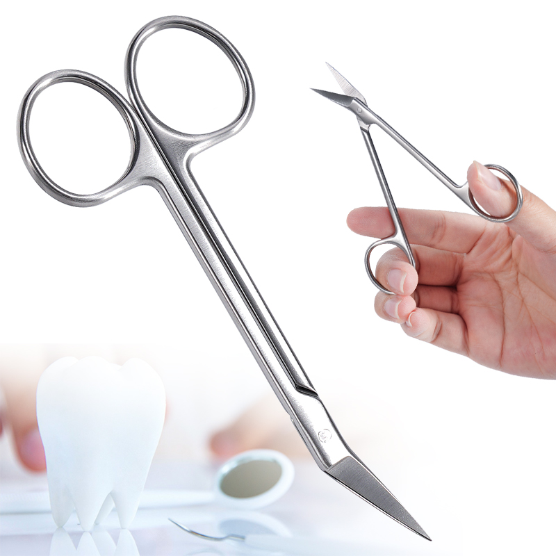 1 Buah Gunting Mikro Gigi Kepa - Medical Scissors ulasan dan harga