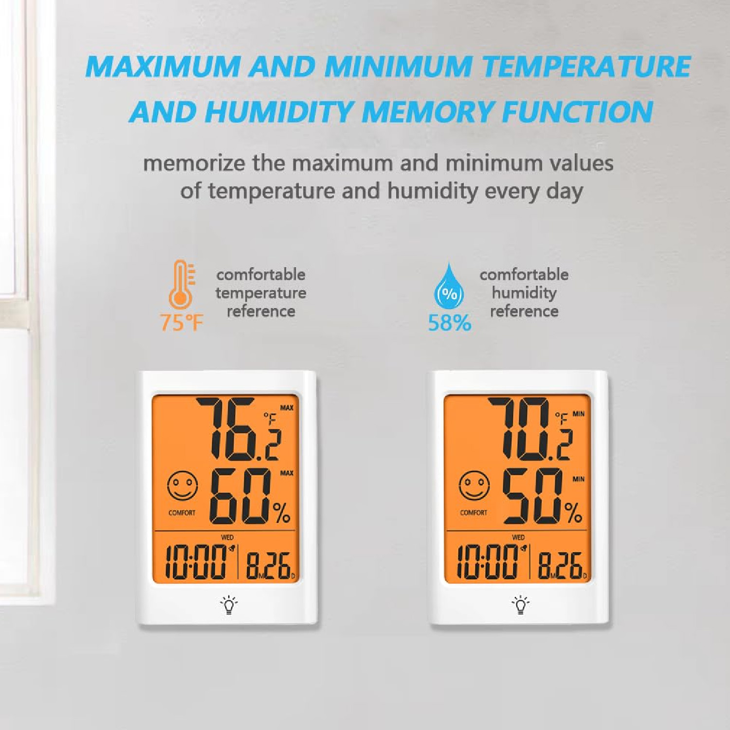 Termometer dan Higrometer Digi - Thermometer Digital ulasan dan harga