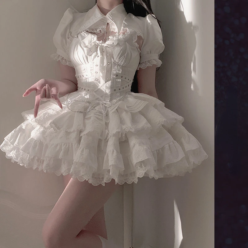 Gaun Jsk Gotik Gotik Victoria  - Bandage ulasan dan harga